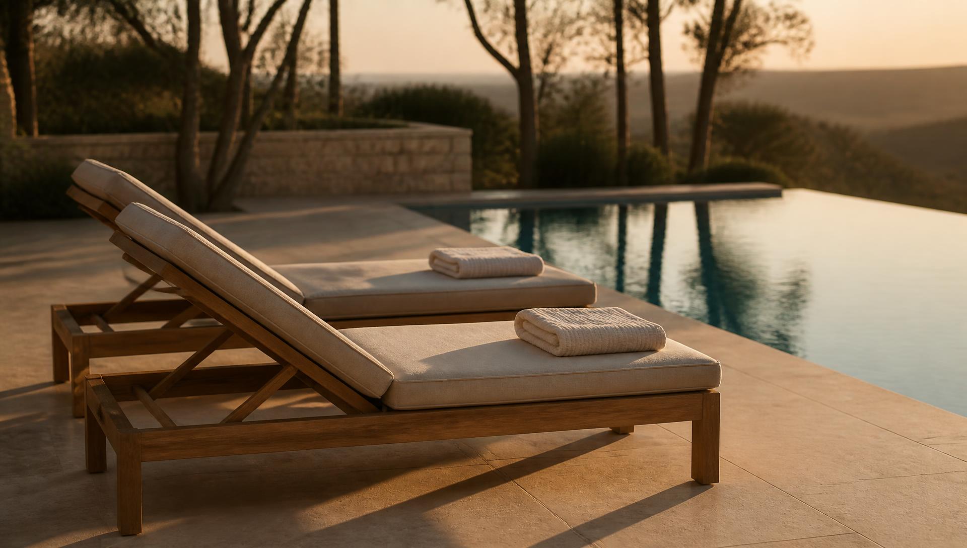 A covered porch furnished as an outdoor living room